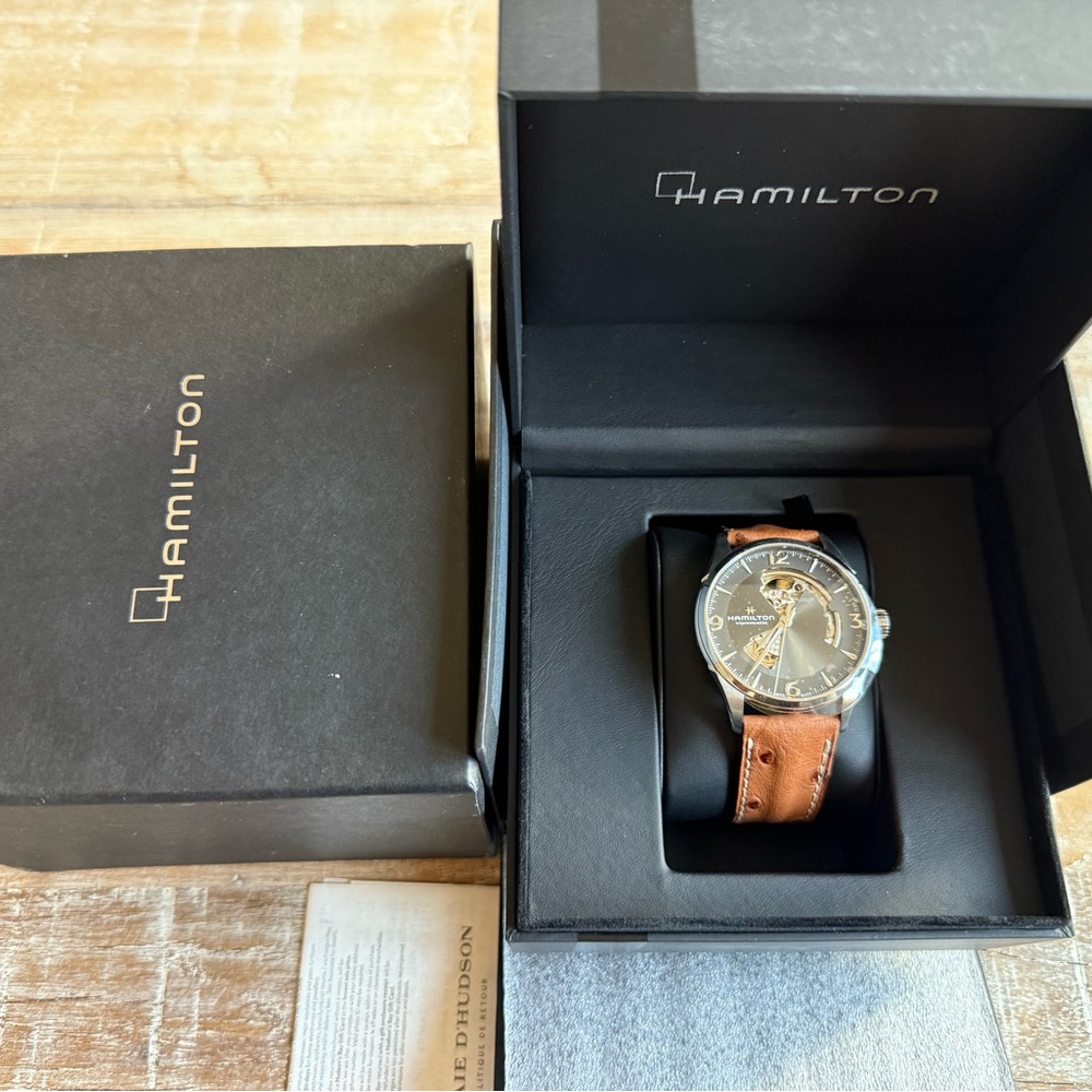 Hamilton Jazzmaster Open Heart Watch on Sale!